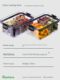 Flower tea partition storage box Health tea Chinese medicinal materials package box Food spice fruit pastry food grade sealed jar