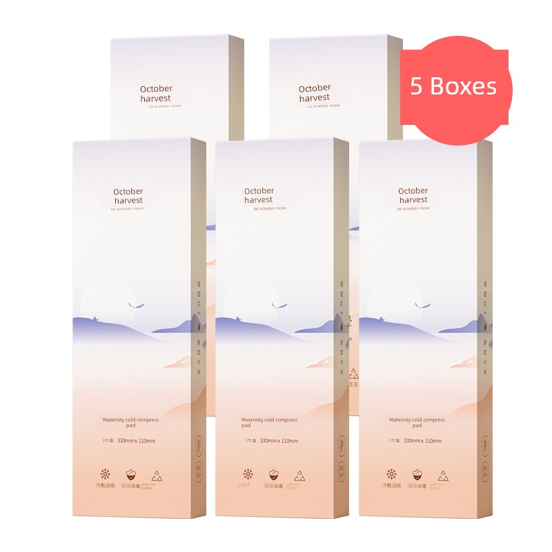 October Crystal Cold Compress Pad for Postpartum Use, Dual-Purpose for Natural and C-Section Births, Postpartum Pain Relief, Incision Wound Ice Pack, — 2
