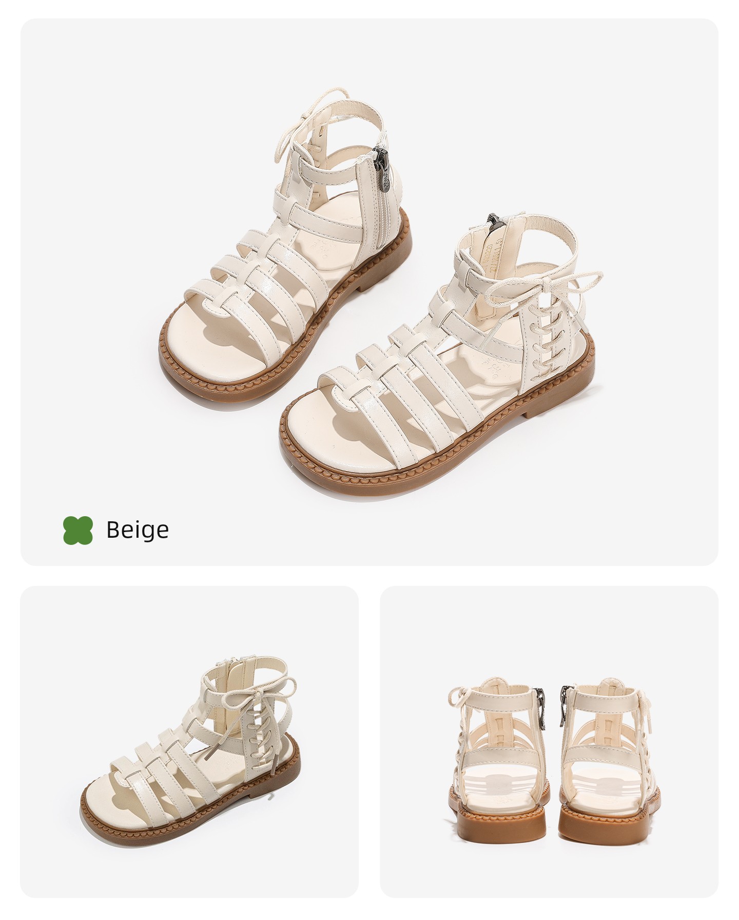 Girls' Sandals, Kidsren's Roman Shoes, 2026 New Models, Soft-Soled Shoes for Middle and Large Kidsren, Summer Shoes for Girls, Summer Shoes for Girls — 27
