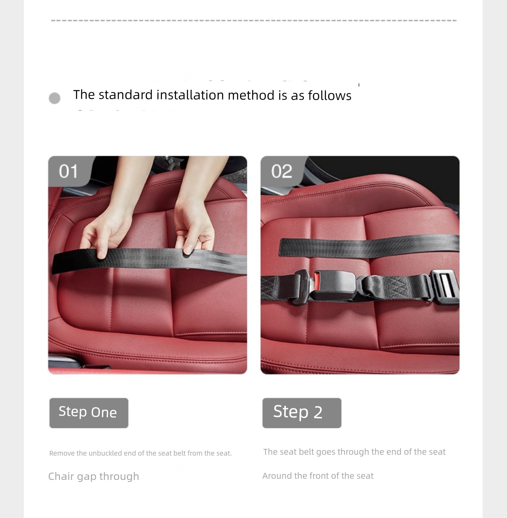 Pregnant Women's Safety Belt Car Special Belly Support Anti-Strangulation Belly Mid-Pregnancy Driving Car Driving Handy Gadget Fixed — 13