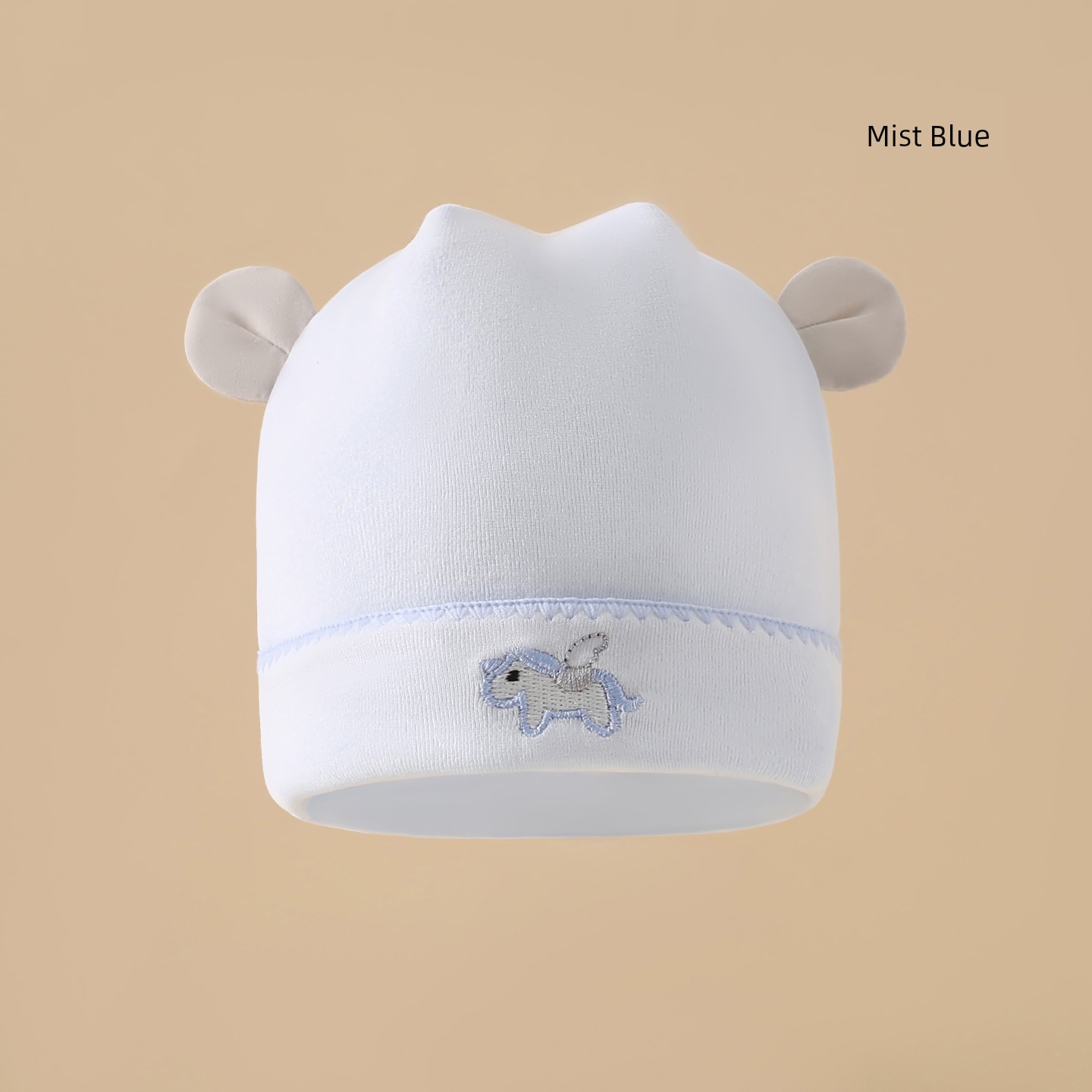Pregnant and Newborn Baby Hat 0-12 Months, Newborn Baby Protective Cap, Double-Layered, Spring, Summer, Autumn, Winter, Pure Cotton, Class a — 3