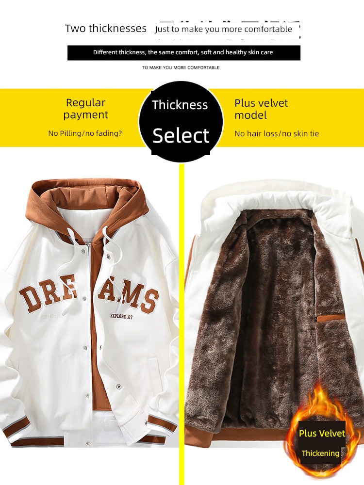 NGGGN Spring and Autumn Men's style leisure time Jacket loose coat