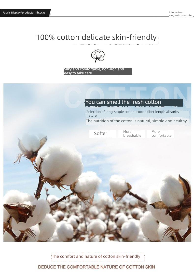pure cotton Round neck Color matching Long sleeve easy No pilling sweater