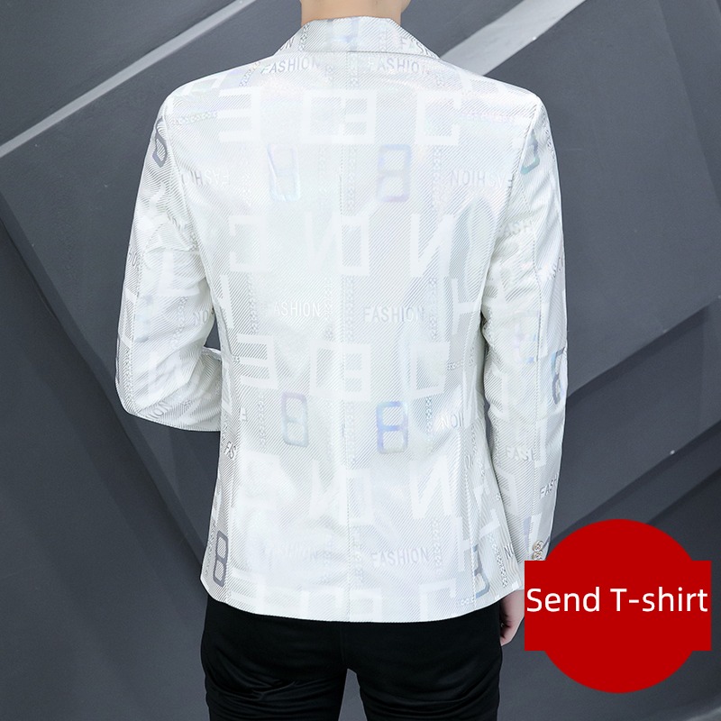 leisure time Self-cultivation trend personality Autumn  suit loose coat