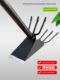 Manganese steel vegetable planting flowers household weeding small hoe outdoor pickaxe hoe digging wild vegetables weeding tools gardening small flower hoe
