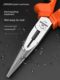 Green forest tip-nosed pliers electrician special industrial grade multi-function household hardware tools 6 inch 8 inch tip-nosed pliers
