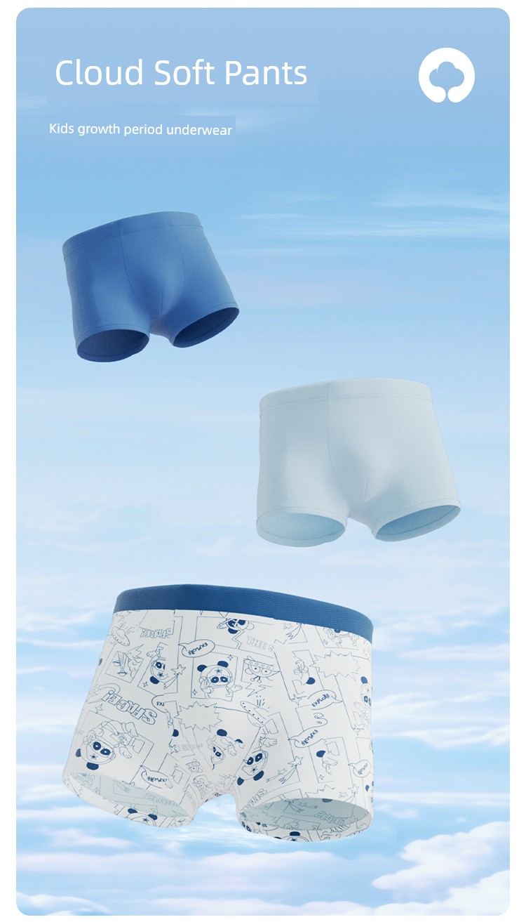Balabala without Pp 3 Pairs/pack Children's Underwear — 5