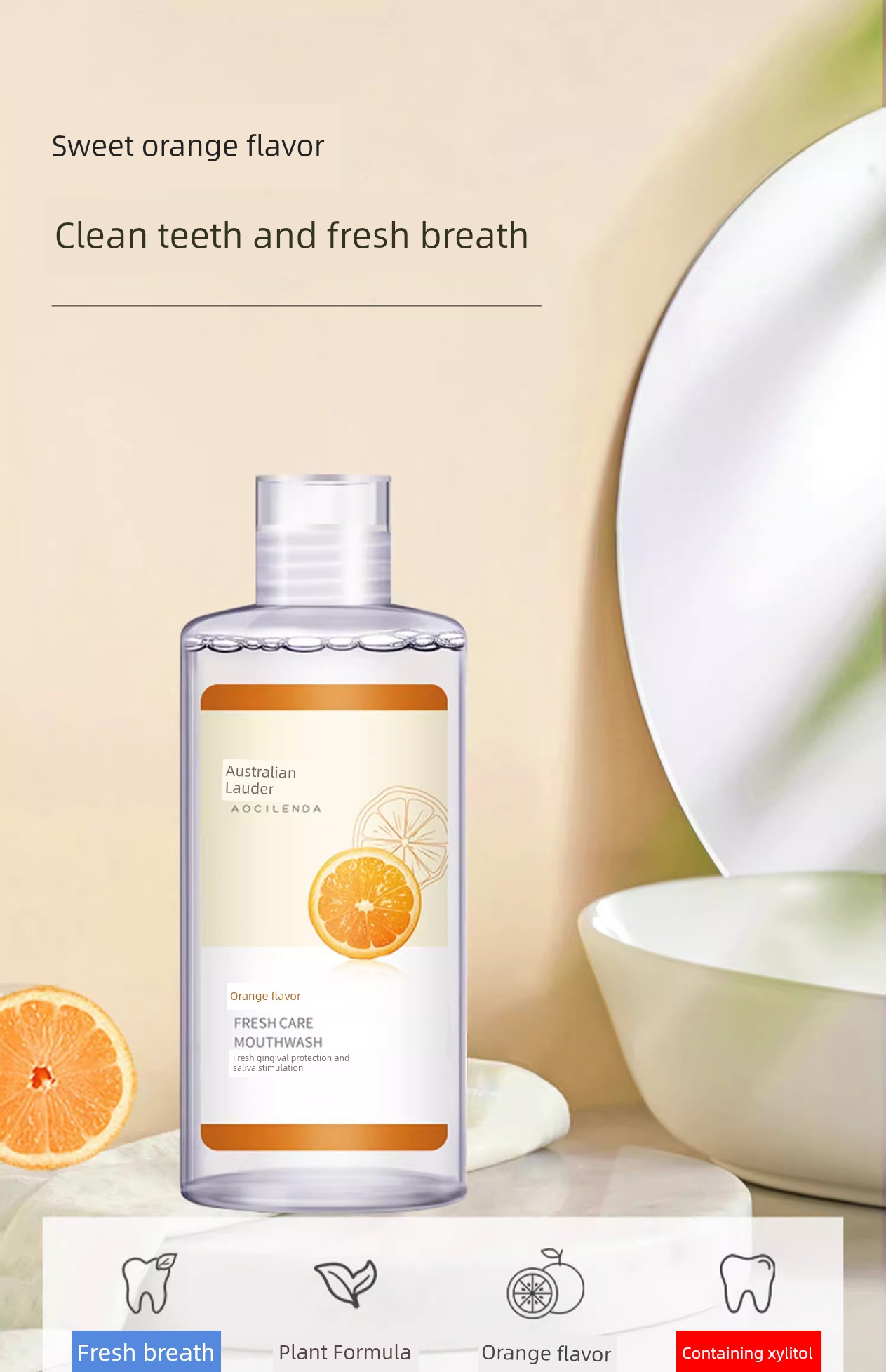 Australian Lauder Confinement Clear Breath Wash Pregnant Women Toothpaste — 15