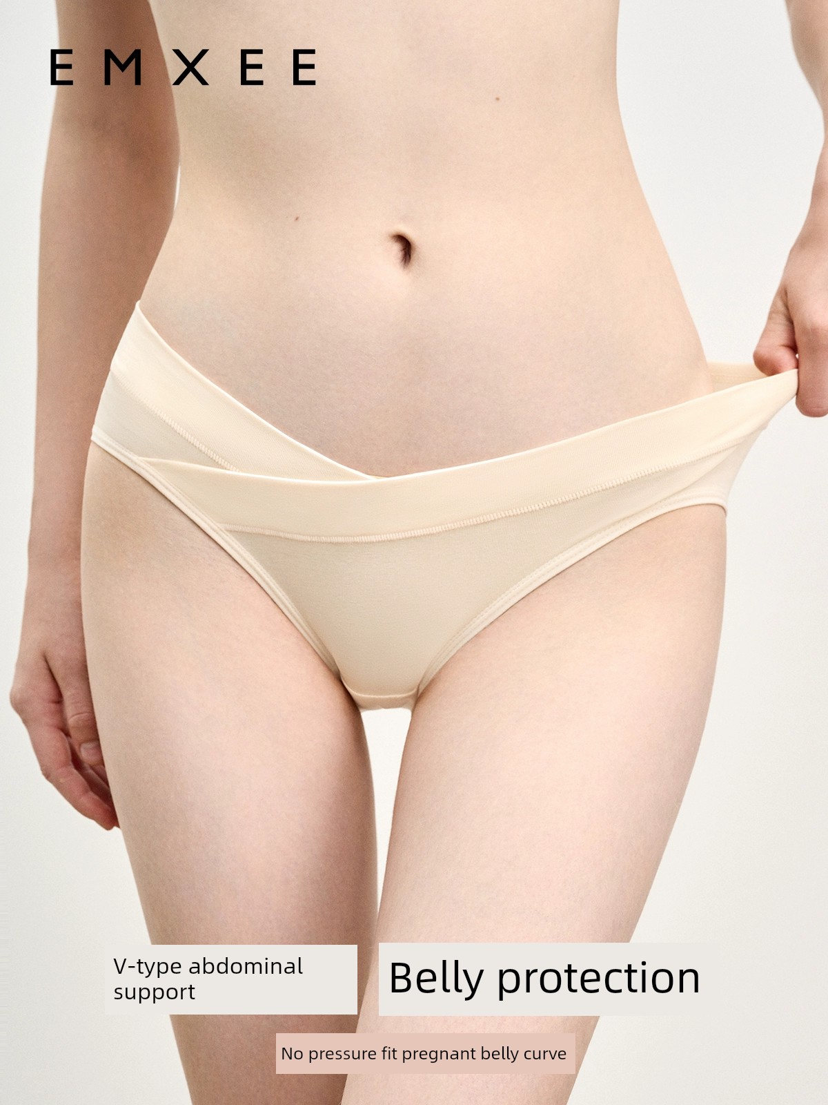 Yunxi Seamless Belly Support Fall and Winter Pregnant Women's Underpants — 2