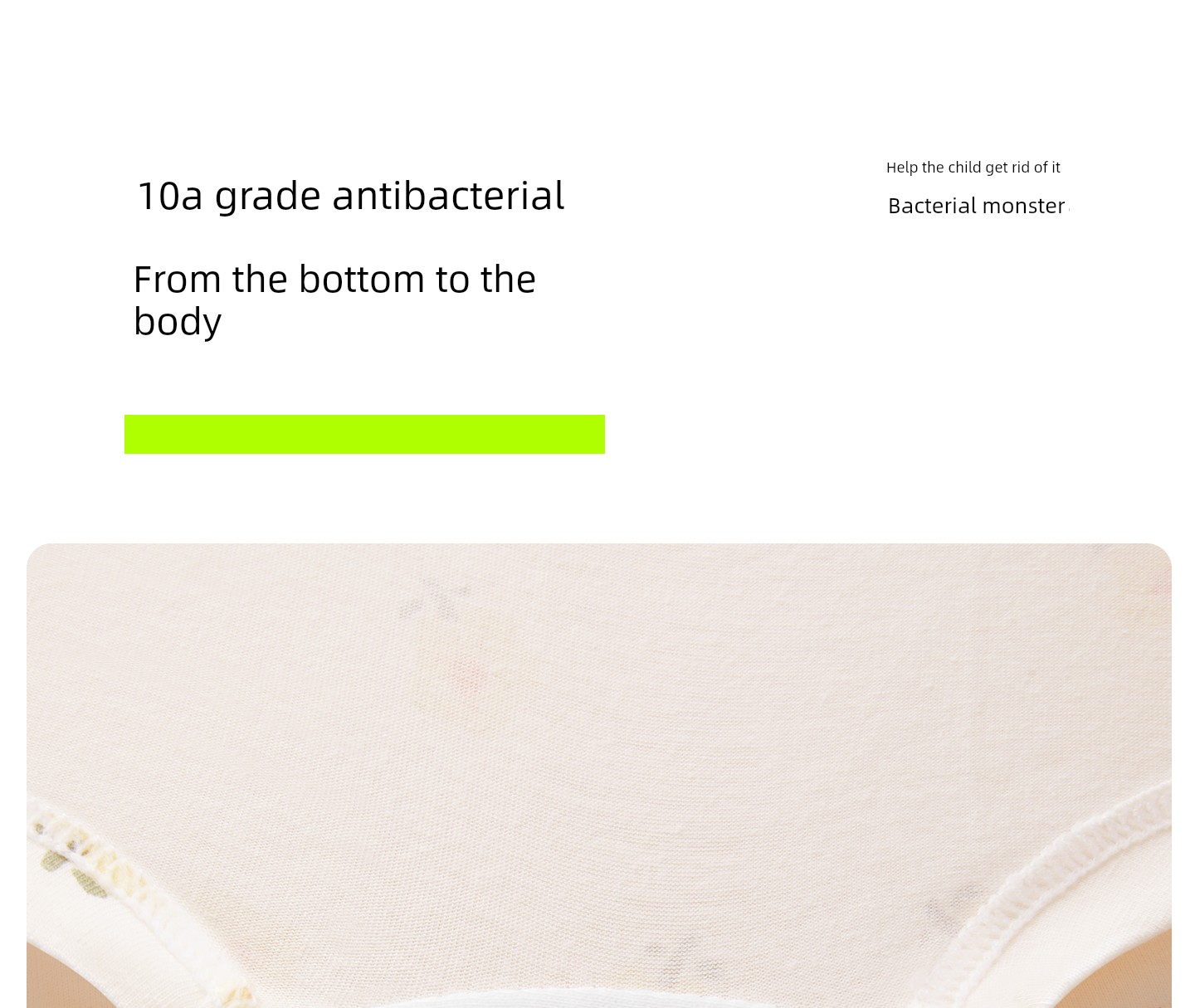 There Is a Tree Brand Girls' Underwear, Children's All-Cotton Pure Cotton Class a Little Girls' Boxer Shorts, Baby Shorts That Don'T Pinch the Buttocks — 5