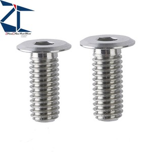 Tar11 Stainless Steel Book Head Hexagon Bolt Extremely Short Head Screw Short Head Screw CBSTSR2.5-3/4/5