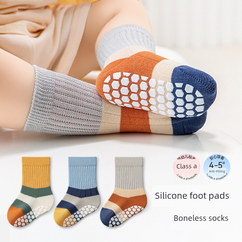 Spring and Summer Early Education Boneless Loose Indoor Shoes Room Socks — 2