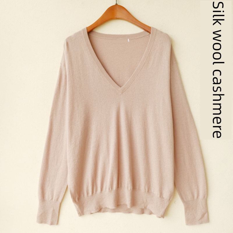 External order Tail goods Condom V-neck Silk blend Spring