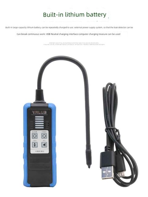 Flying over the new VML-1 electronic leak picker R410 R22 R32 snow type halogen automobile leak detector
