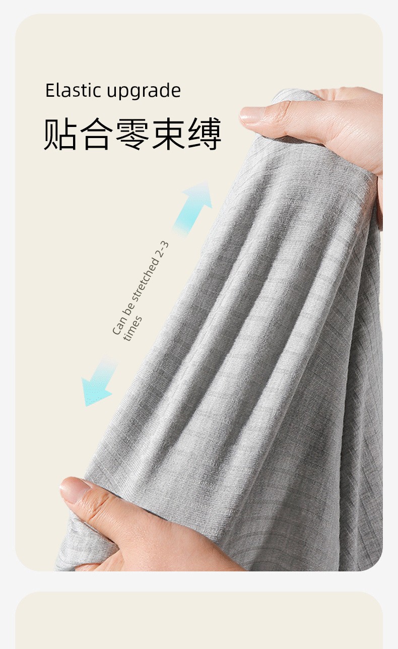 Summer Maternity Pajamas Belly-Tight Safety Pants Shorts Thin Home Summer Modal Adjustable — 11