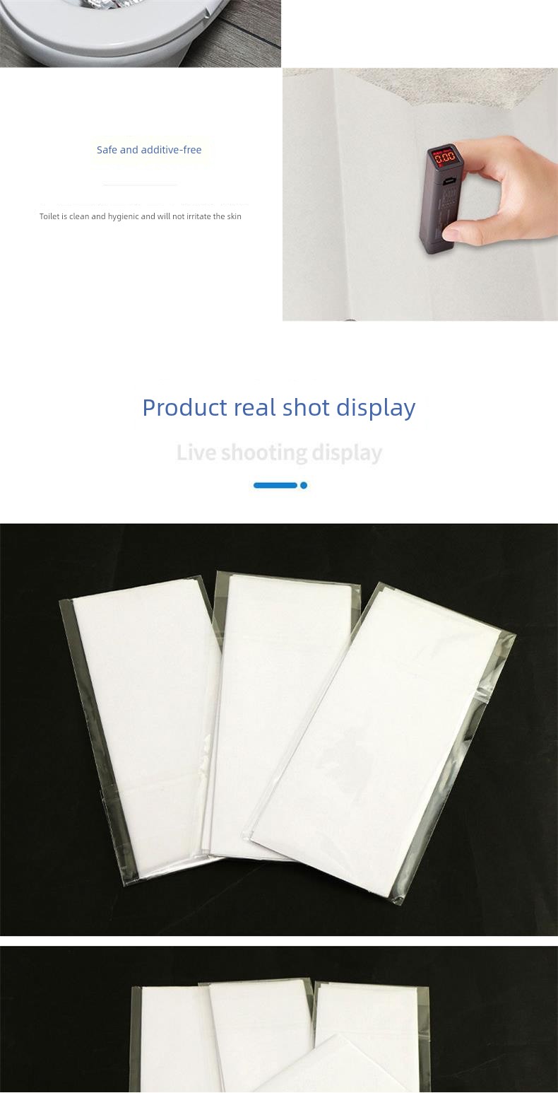 Disposable Toilet Paper Seat Pad Mining Toilet Tissue Hospital Toilet Paper Disposable Degradable Laboratory Paper Bacteria Isolation Pad Paper — 11