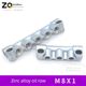 Zinc alloy type A resistance oil circuit distributor oil pump oil drain internal thread connection M8X1 oil pipe joint