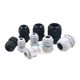 Metric M nylon cable waterproof joint M12 plastic cable 25 fixing head 10 grid granular head 16 lock 20mm