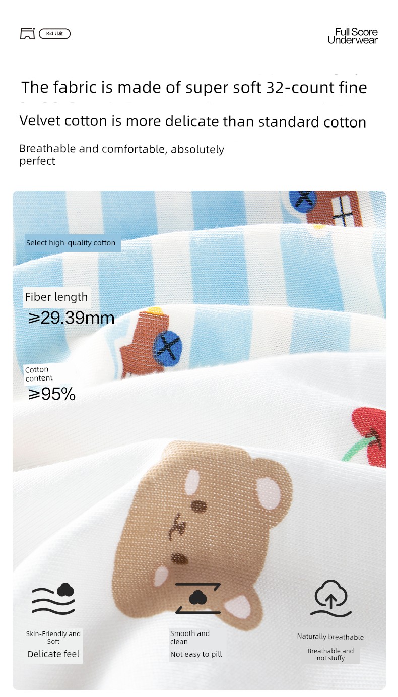 Purcotton Women's 2 Pack Children's Underwear — 12