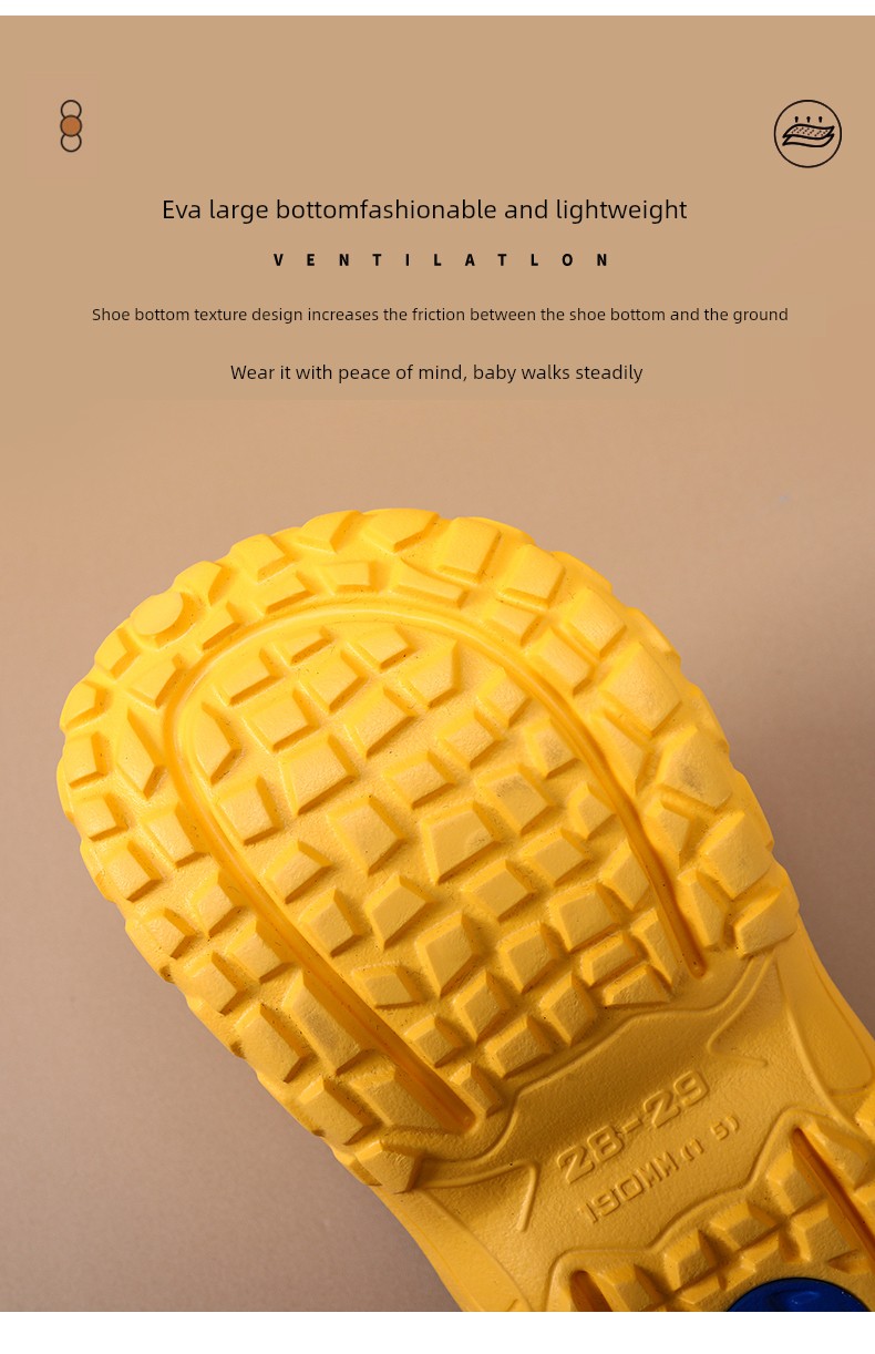 Pikachu Children's Clogs Boys' Slippers Summer New Non-Slip Soft-Soled Sandals Boys' Baby Beach Sandals — 3