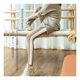 New autumn and winter plus velvet leggings for women with white strips super soft and thick styles for sweatpants Japanese slim feet