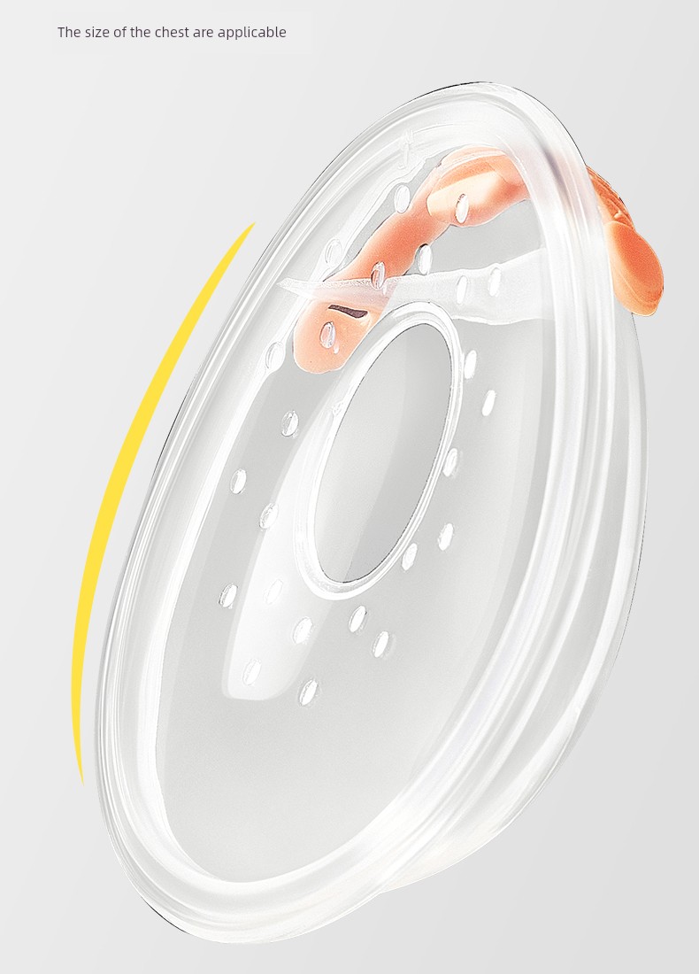 Boboduck Big Mouth Duck Drain Connector Milk Handy Gadget Silicone Squeeze Milk Hands-Free Wearable Breast Milk Collector — 12