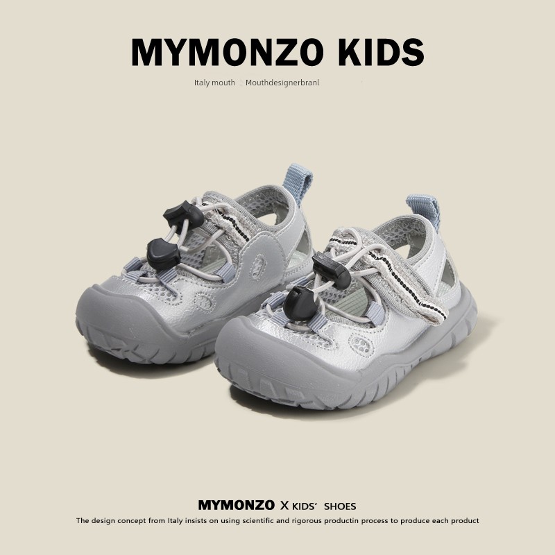 [Clearance Collection] 2026 Summer New Baby Sandals with Closed Toe, Anti-Kick Soft Sole, Toddler Shoes, Water Shoes — 8