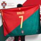 Official products of the Portuguese national team丨C Ronaldo's number blanket World Cup warm home blanket storage bath towel