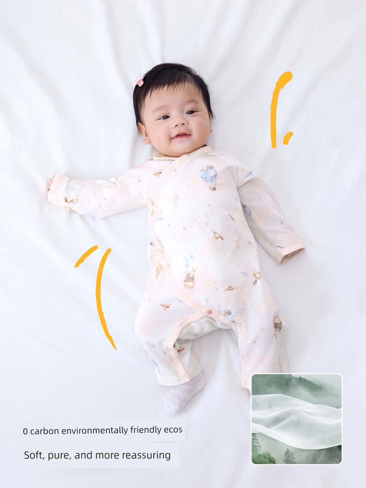 Yeehoo Baby Autumn Jumpsuit Long-Sleeve Toddler Romper New Four-Season Newborn Clothing Onesie Spring and Autumn