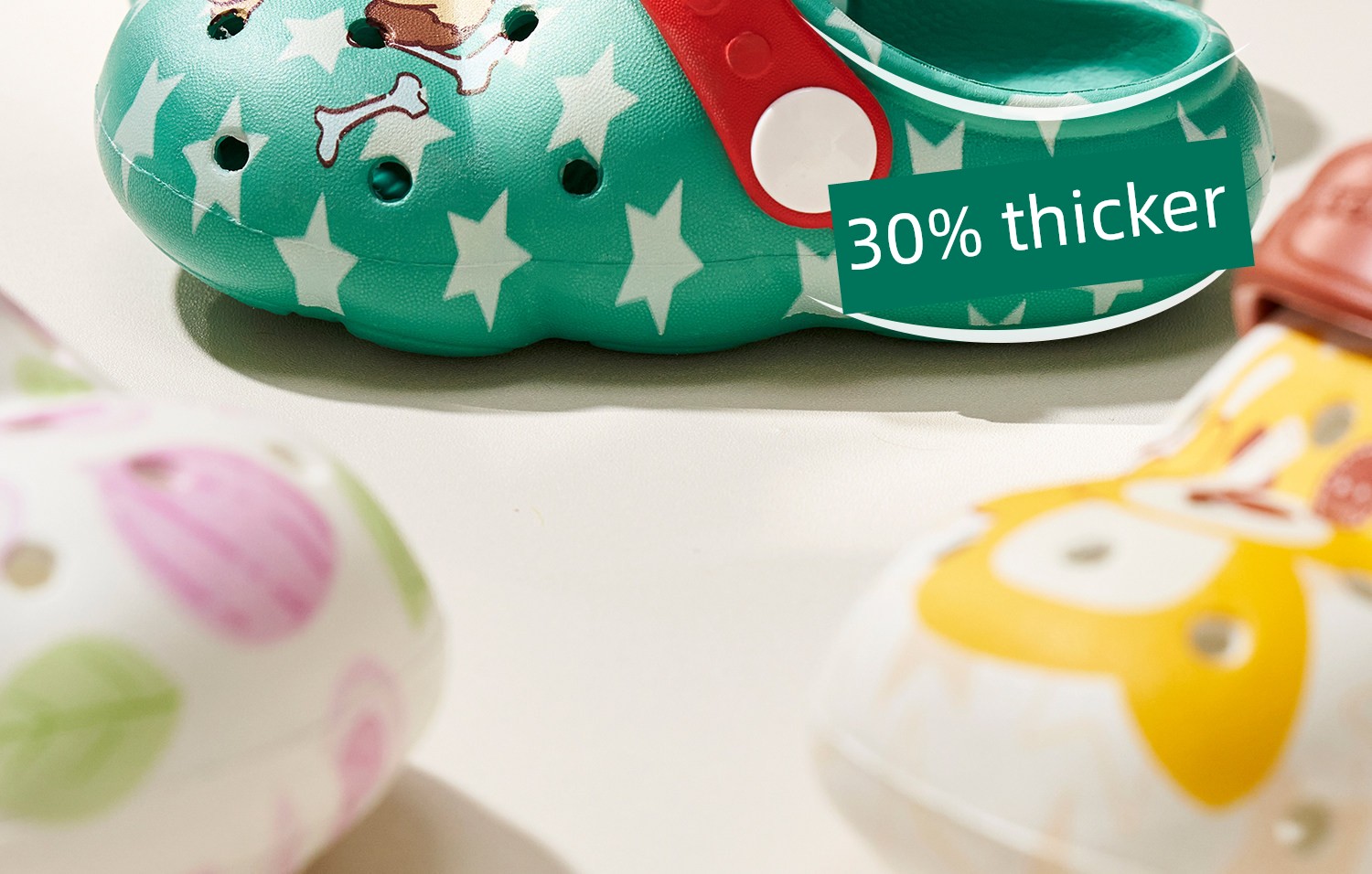 Kechao Children's Clogs Baby Slippers for Boys and Girls Summer Sandals Closed-Toe Toddler Kids Bath Non-Slip Soft Sole — 15
