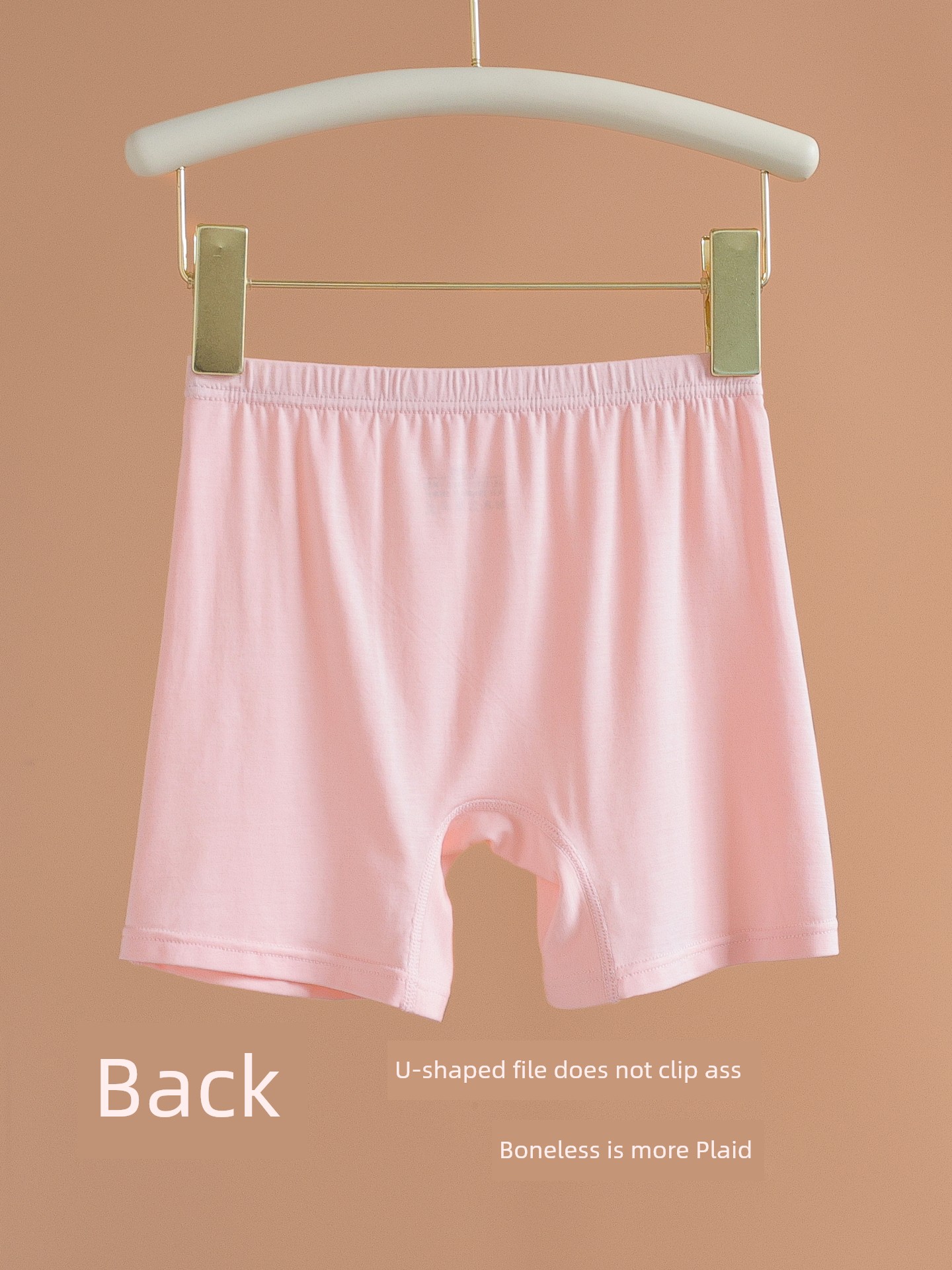 Girl Safety Panties Two-in-One Summer Modal Thin Boneless Short Shorts Kids Safety Pants Youth — 12