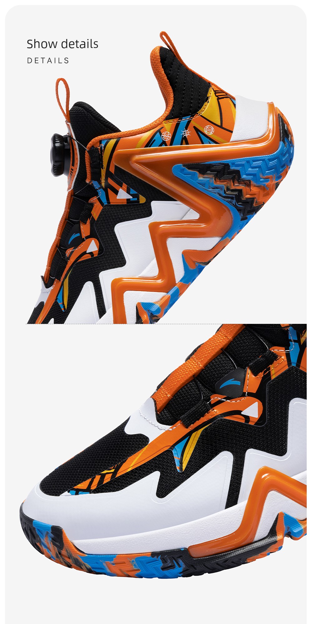 Anta Kids Reverse Scale | Basketball Shoes for Boys, New Professional Youth Model, Official Flagship Store Genuine Sports Shoes — 64