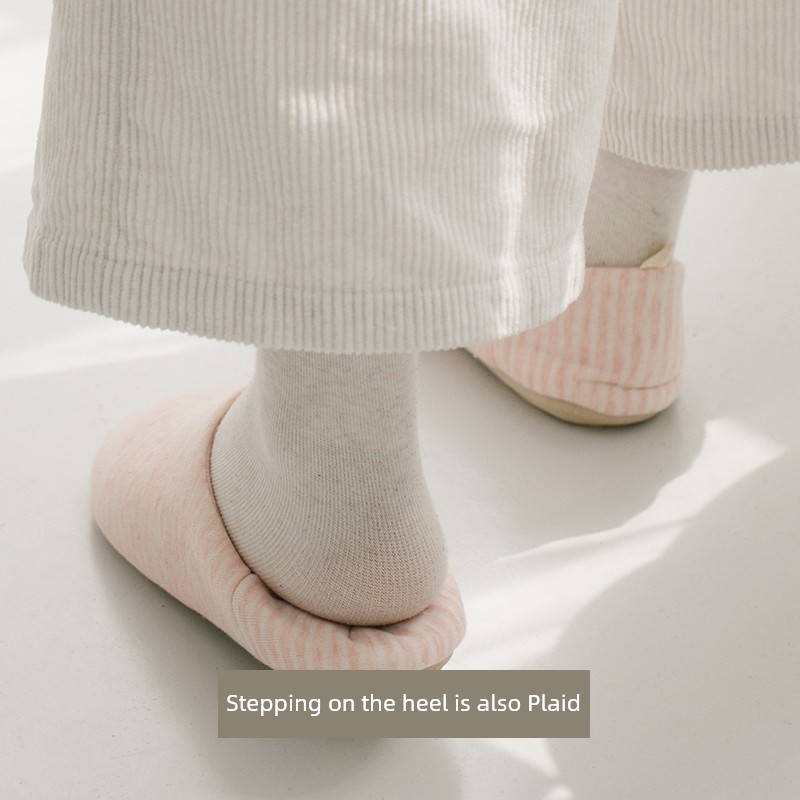 Heel-Wrapped Soft Bottom Indoor Cute Summer Confinement Shoes — 5