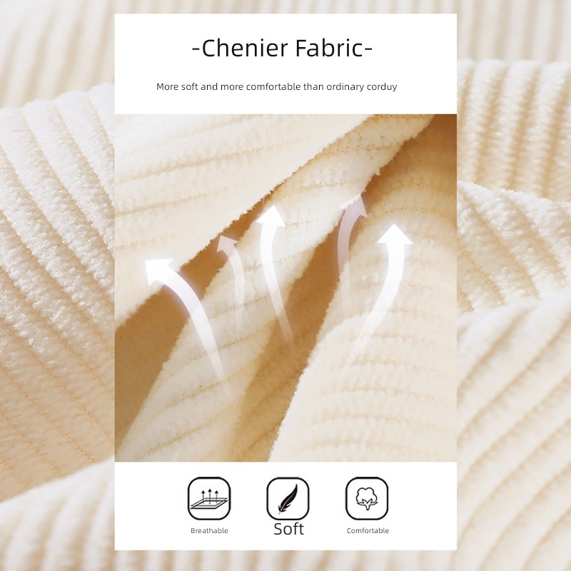 2022 Versatile Autumn and winter new pattern chenille  corduroy Wide leg pants female Show thin Casual pants Sagging sensation Straight pants Plush
