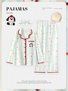 Breathable Cotton Maternity Pajamas with Chest Pads for Breastfeeding, Postpartum Nursing, Summer Maternity Sleepwear, a
