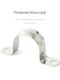 Stainless steel riding tube clamp thickened saddle card Ohmka water pipe fixing snap bracket clamp clamp clamp