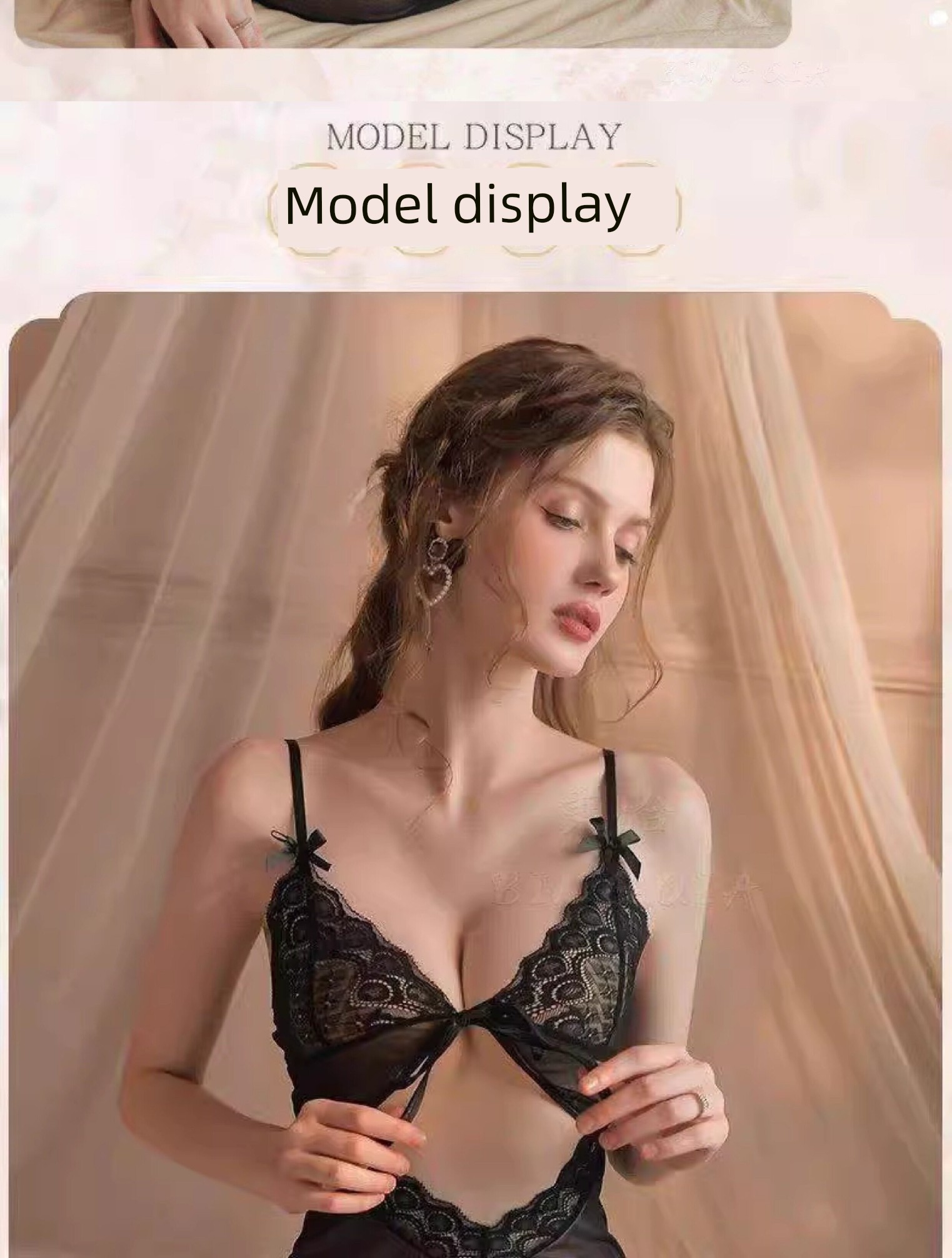 Sexy and Fun Sleepwear, Abstinence-Style Plus-Size Lace Camisole Nightdress, Abstinence-Style 2026 New Style, Mood-Enhancing and Fun Lingerie for Women — 5