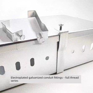 Bridge Rack Cover Plate Fixing Clips, Full-Galvanized Wire Duct Cover Plate Clips, Bridge Rack Cover Plate Clips, Bridge