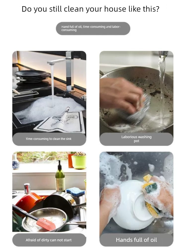 電動清潔刷多功能家用廚房洗碗洗鍋神器手持無線清潔洗刷子機器