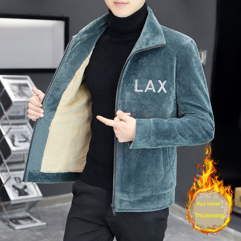 Autumn and winter have cash less than that is registered in the accounts Advanced sense youth leisure time Wool loose coat