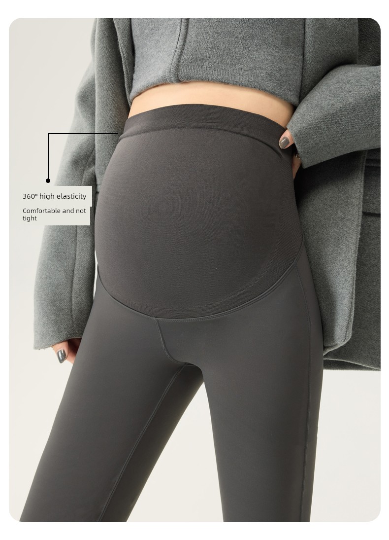 Maternity Pants for Outdoor Wear, Spring and Autumn Style, Slightly Flared, Suitable for Pregnant Women, Do Not Squeeze the Belly, Do Not Slip Down, for — 9