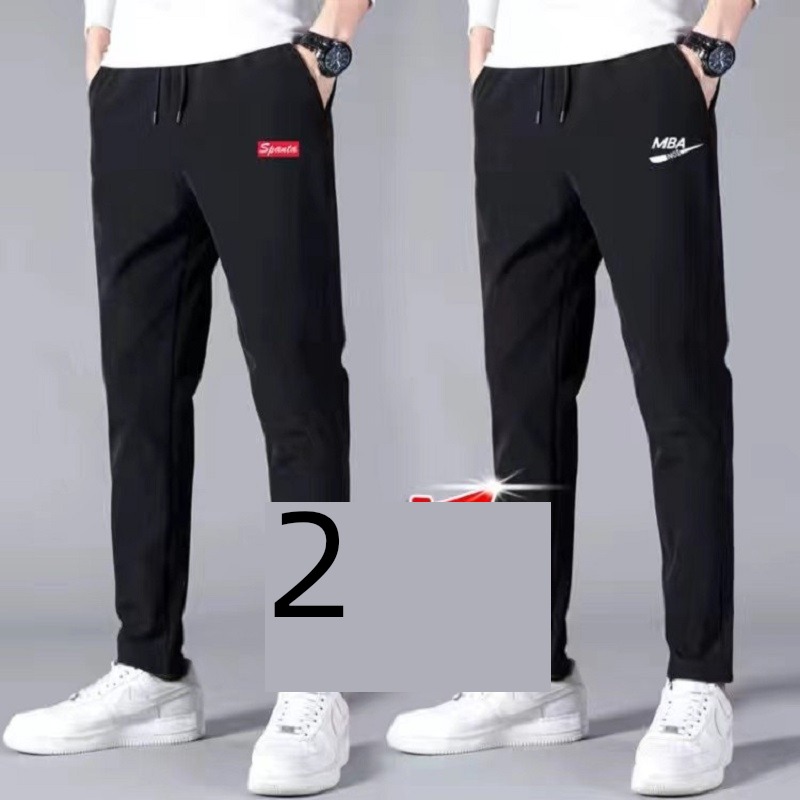 Men's style work clothes easy winter thickening leisure time trousers