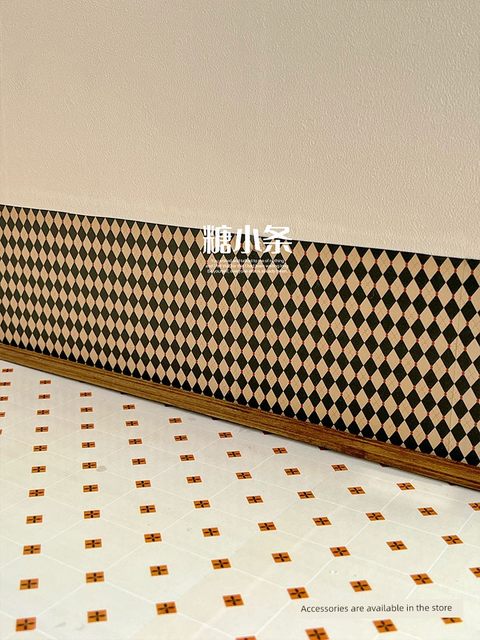 Playing house doll house scene solid color wallpaper wallpaper background board sticker sticker photo prop accessories