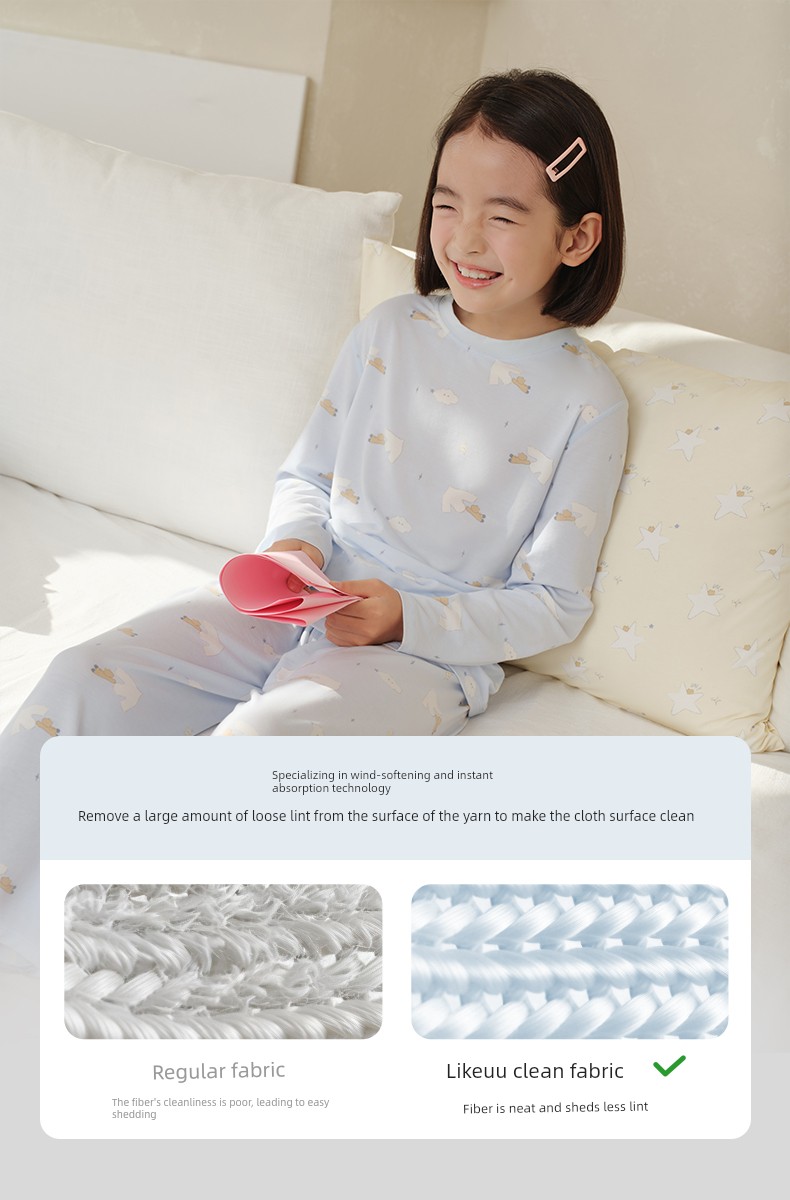 [Recommended by Zhu Dan] Likeuu Kidsren's Pajamas, Boys' and Girls' Home Clothes, 2026 New Family Modal Nightgown — 18