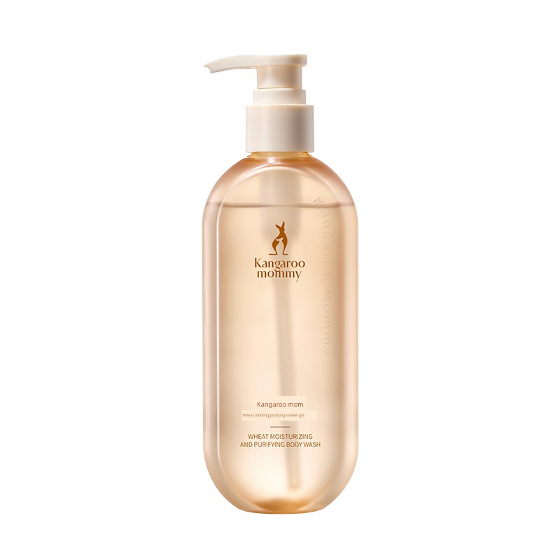Kangaroo Mom Wheat Smooth Shampoo and Shower Gel Women's Special Care Set Shampoo Cream Hair Care Pregnancy Skin Care — 4