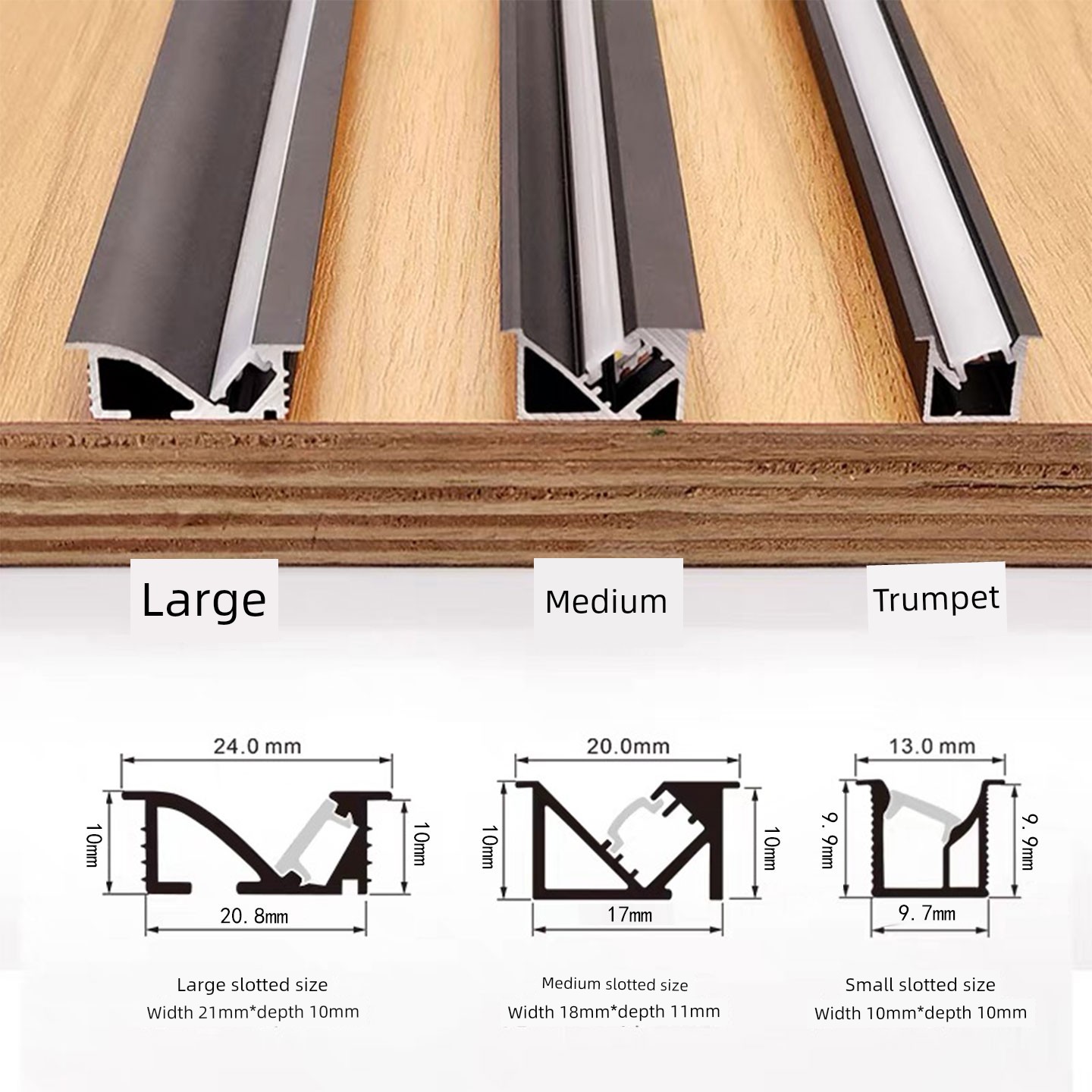 Embedded 45-Degree Oblique Light-Emitting Lamp Slot Led Cabinet Intelligent Induction Lamp Sideboard Cabinet Wine Cabinet Wardrobe Shelf Light Bar
