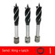Electric wrench drill bit Electric wrench conversion head Woodworking hole opener Wind cannon conversion head Wood board eye drilling drill