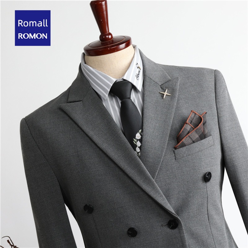 Romon leisure time Self-cultivation occupation groom man 's suit suit
