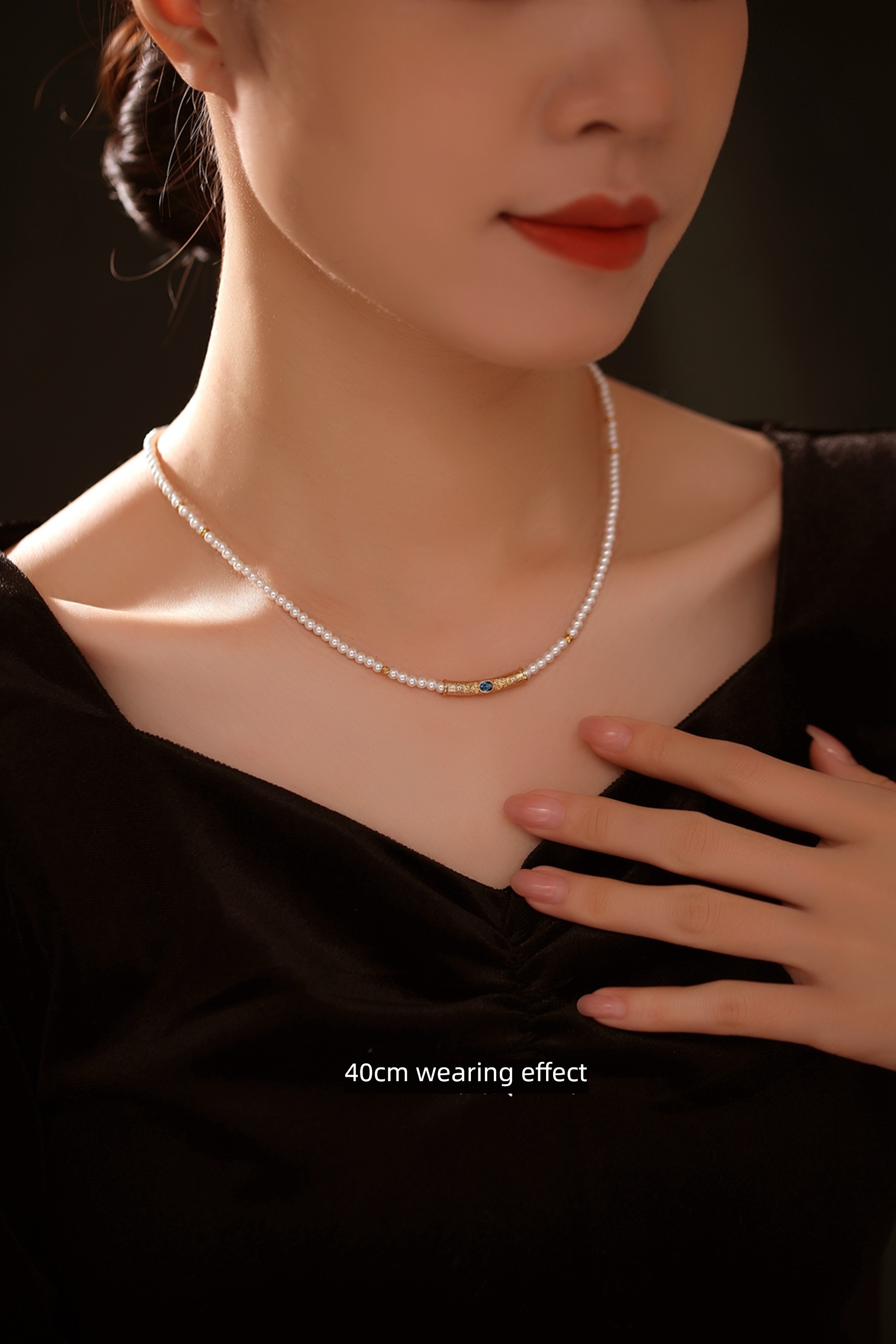 choker Egypt necklace female Retro Romantic Pearl