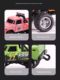 Children's birthday gift mini bigfoot police car alloy remote control off-road car room boy 3 to 6 years old toys
